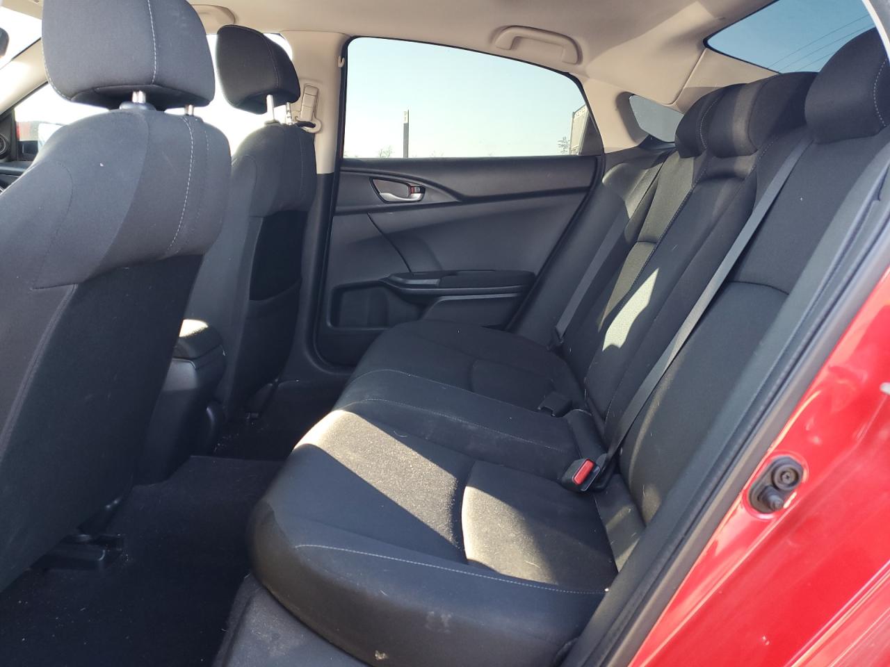 2018 Honda Civic VIN 2HGFC2F89JH510582 Copart auction photo, side / rear end damage thumbnail 10