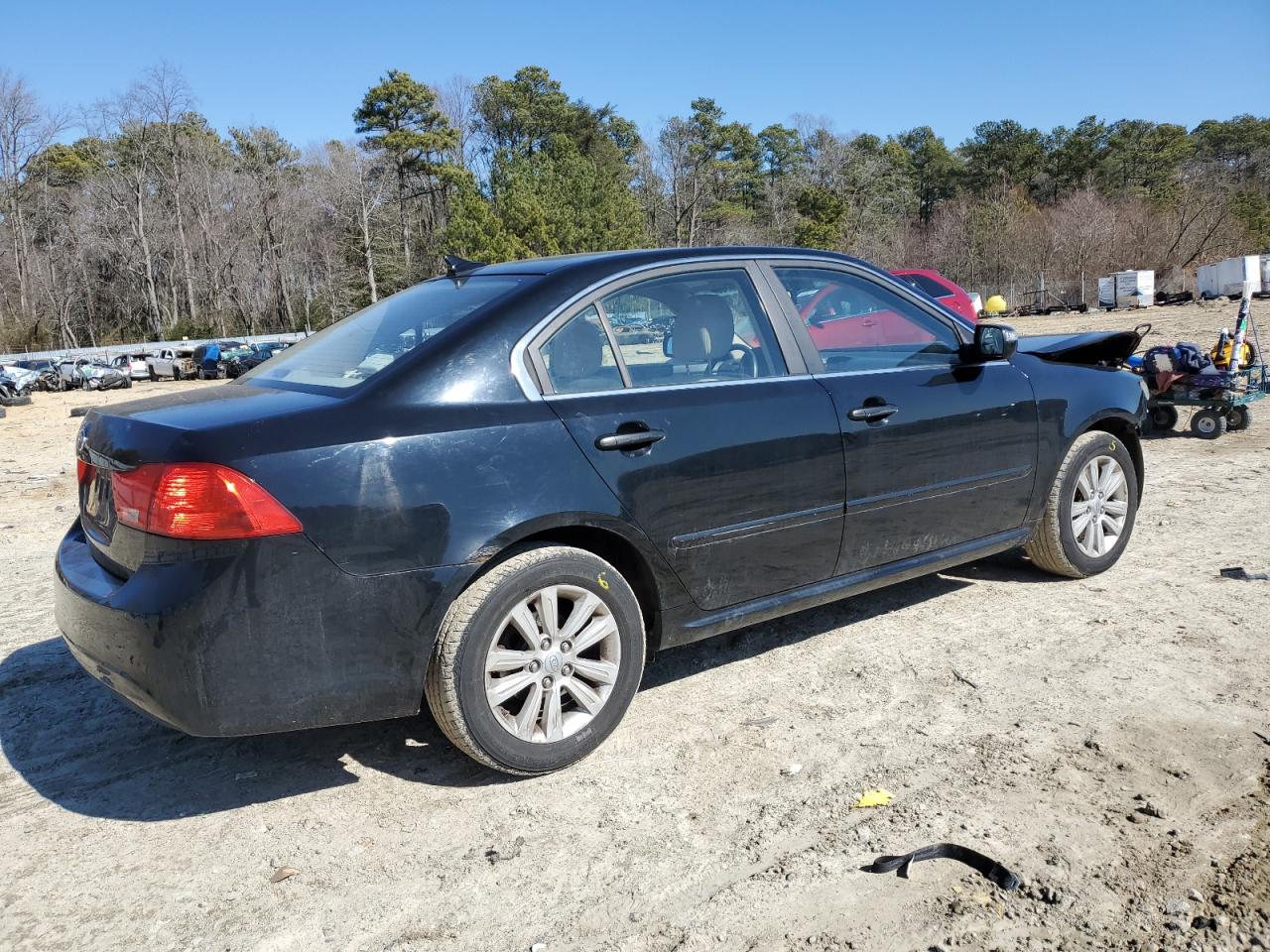 2010 KIA Optima VIN KNAGG4A89A5387560 Copart auction photo, front end / minor dent/scratches damage thumbnail 3