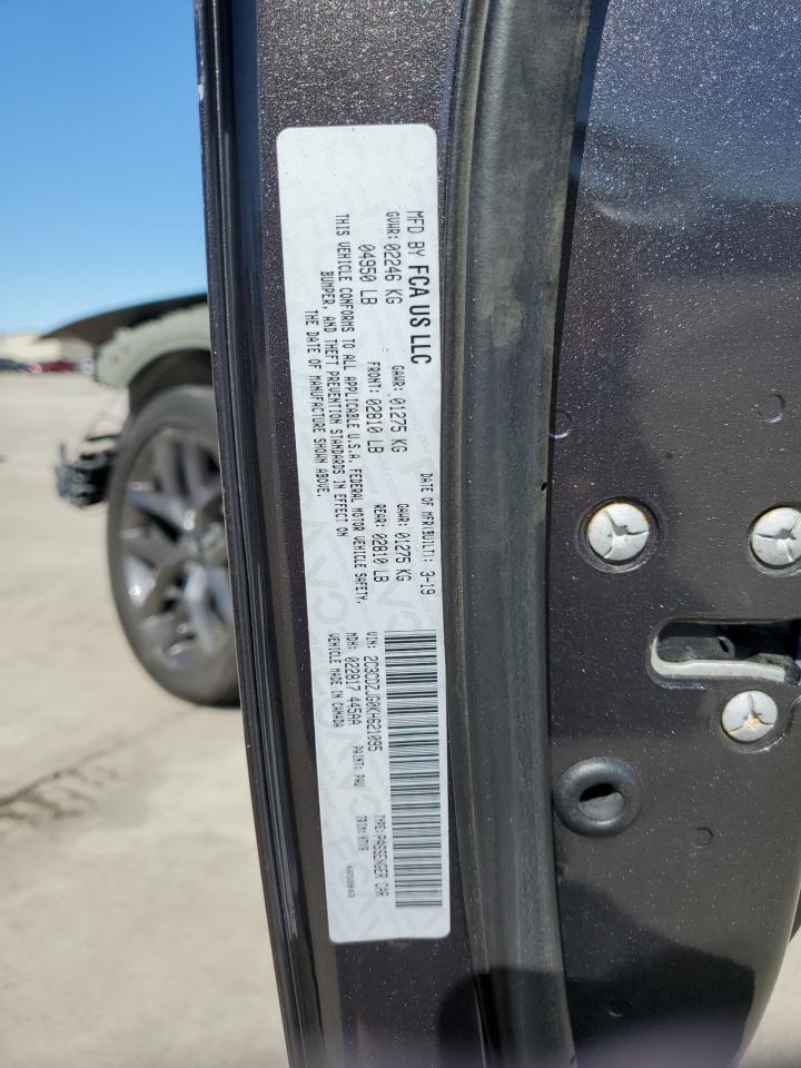 2019 Dodge Challenger VIN 2C3CDZJG0KH621095 Copart auction photo, front end / hail damage thumbnail 13