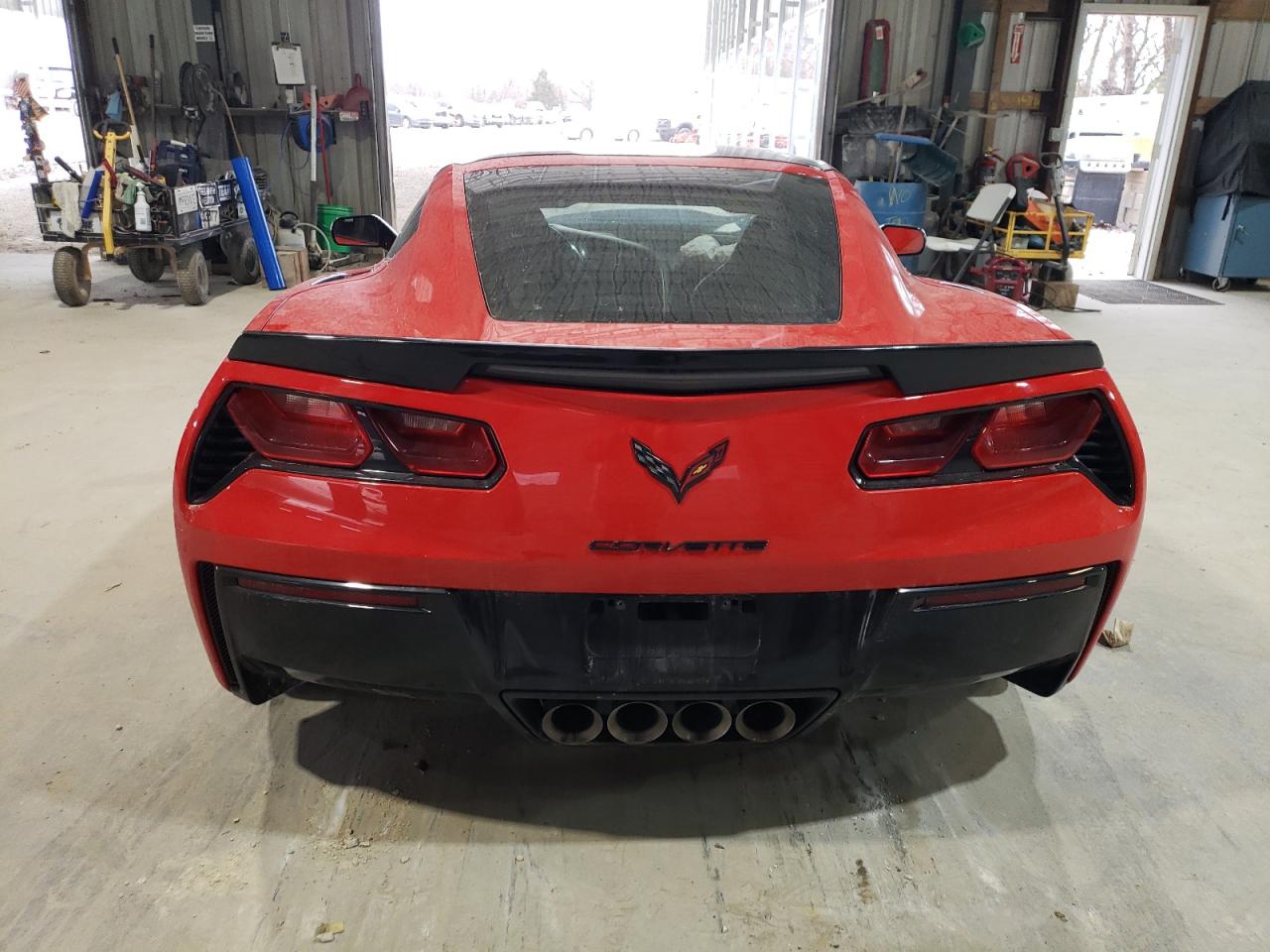 2015 Chevrolet Corvette VIN 1G1YM2D77F5117833 Copart auction photo, front end damage thumbnail 6