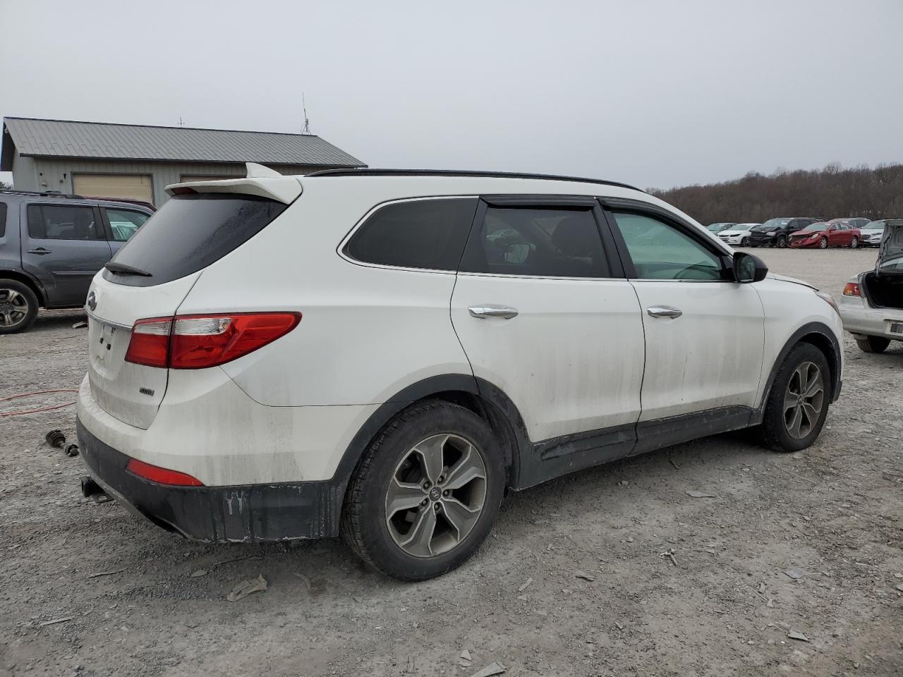 2015 Hyundai Santa Fe VIN KM8SMDHF4FU126761 Copart auction photo, front end damage thumbnail 3