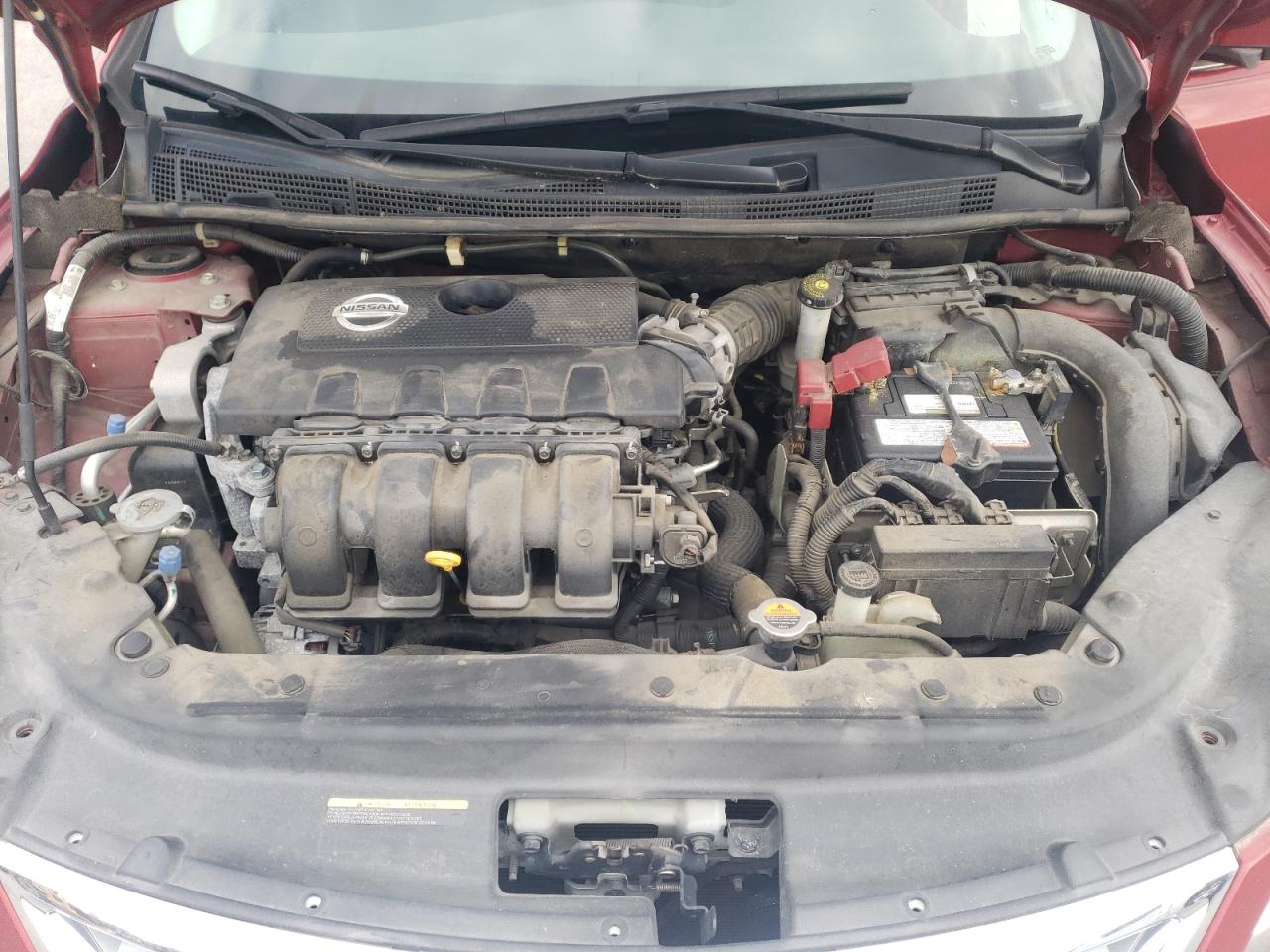 2014 Nissan Sentra VIN 3N1AB7AP4EY241594 Copart auction photo, mechanical / front end damage thumbnail 11