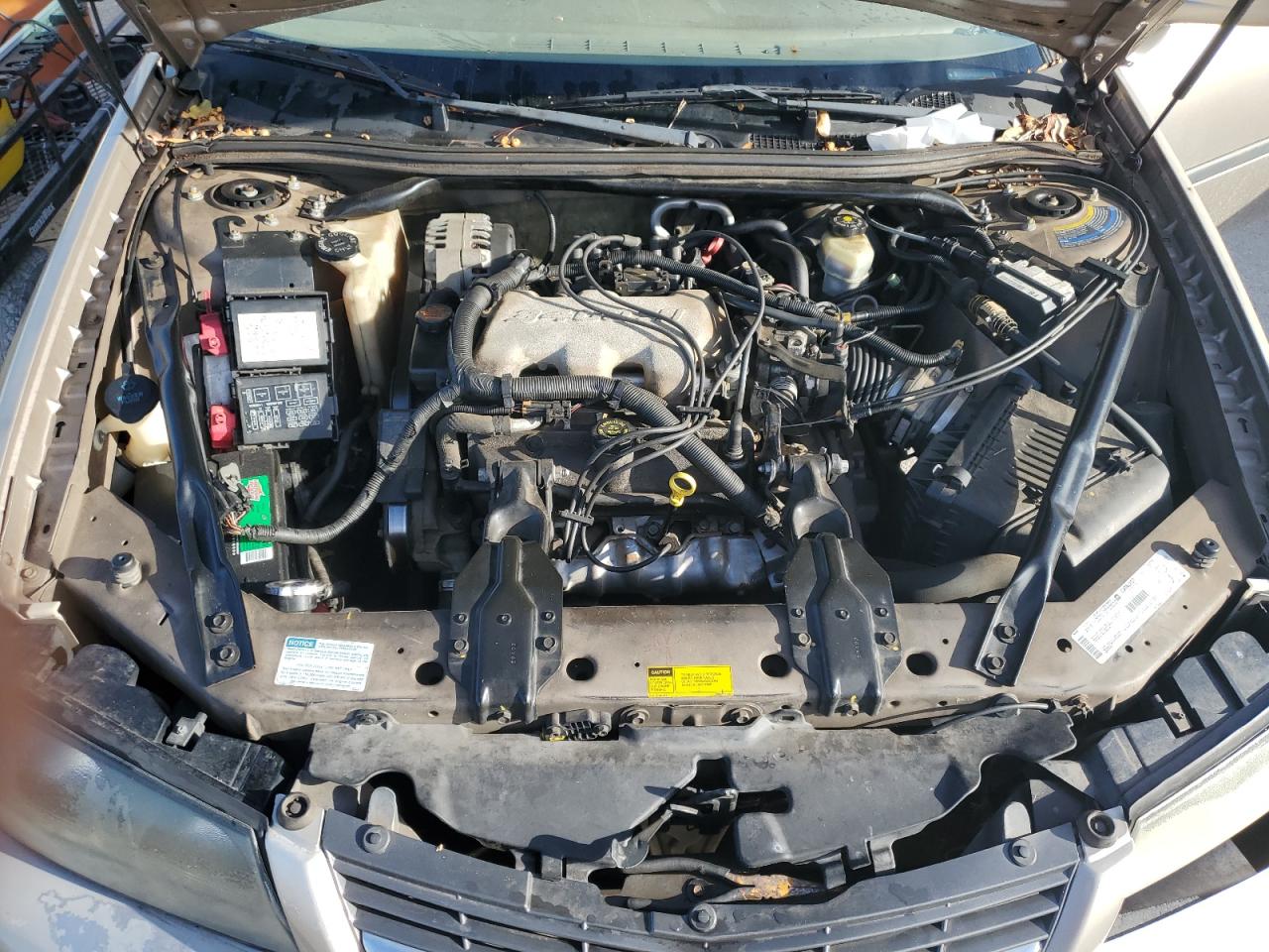 2001 Chevrolet Impala VIN 2G1WF52E019220284 Copart auction photo, front end damage thumbnail 11