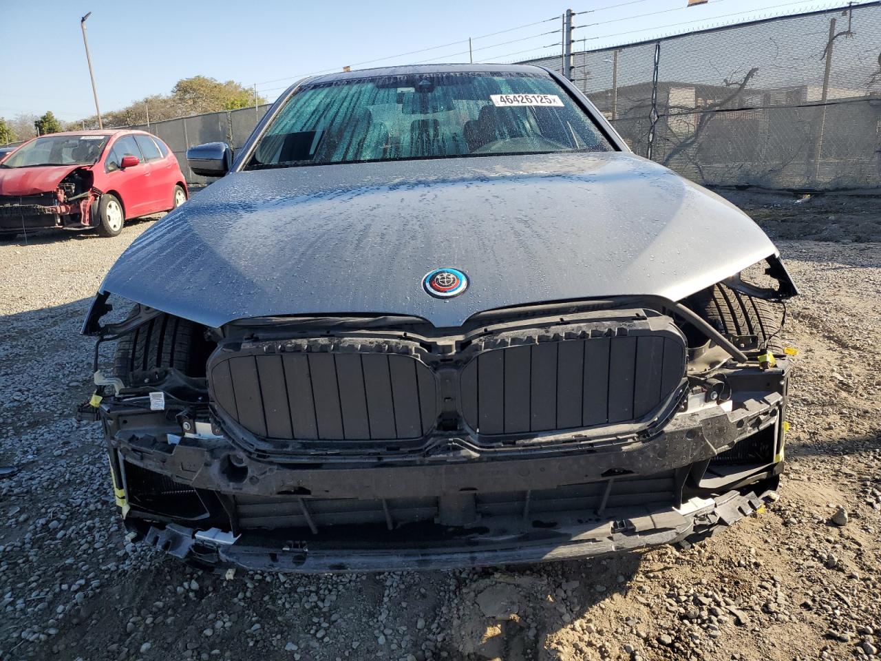 2023 BMW 5er VIN WBA53BJ06PWY00135 Copart auction photo, front end / rear end damage thumbnail 5