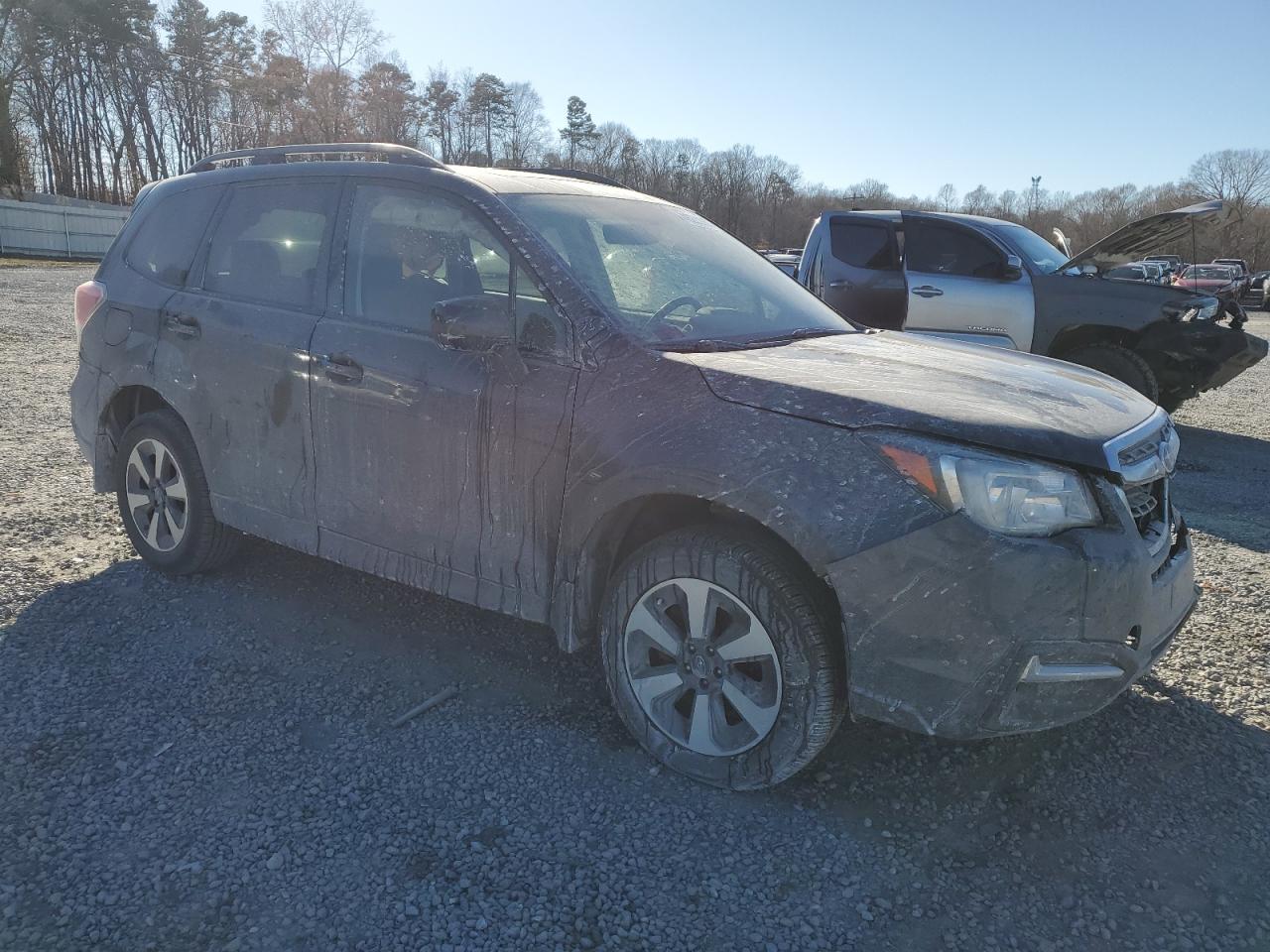 2018 Subaru Forester VIN JF2SJAEC7JH486891 Copart auction photo, front end damage thumbnail 4