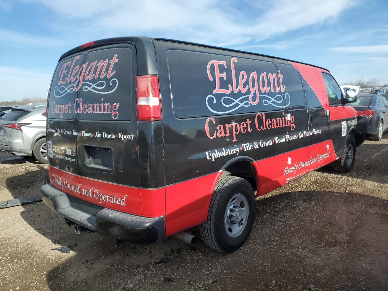 2016 Chevrolet Express VIN 1GCZGHFG7G1297052 Copart auction photo, front end / mechanical damage thumbnail 3