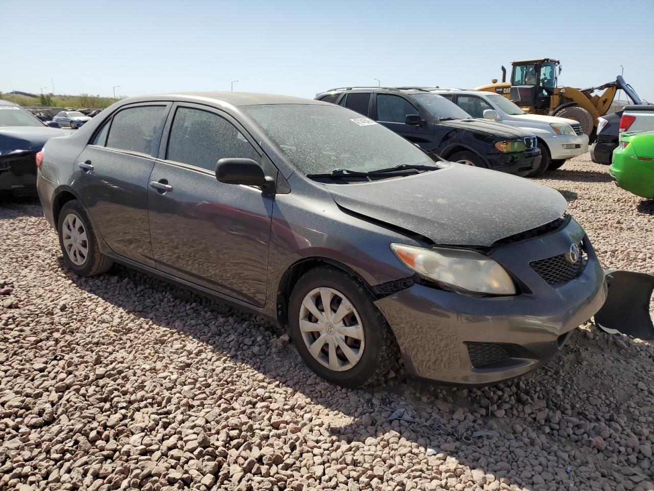2010 Toyota Corolla VIN JTDBU4EEXA9110639 Copart auction photo, front end damage thumbnail 4