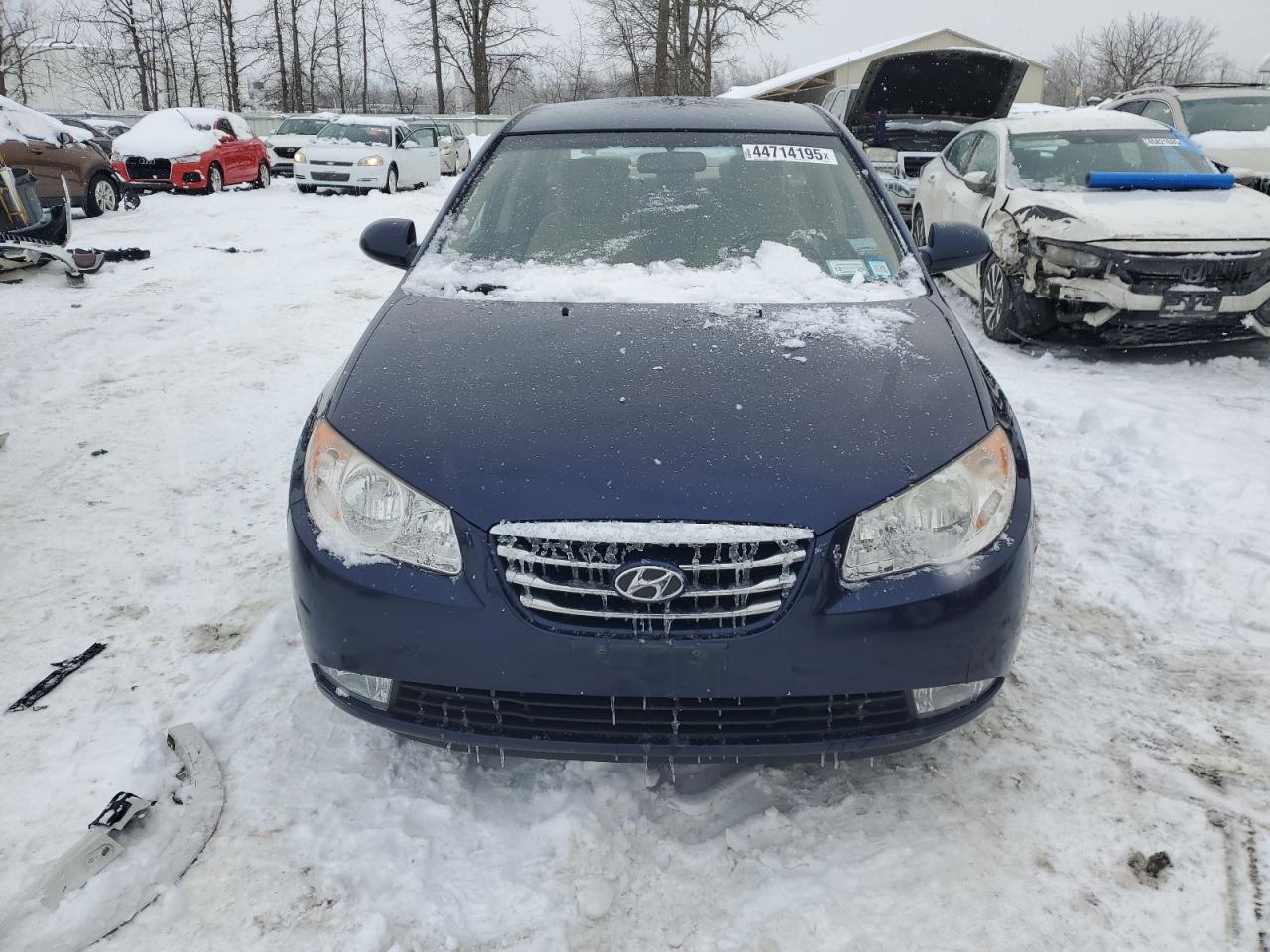 2010 Hyundai Elantra VIN KMHDU4AD7AU881350 Copart auction photo, side damage thumbnail 5