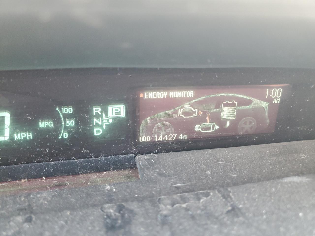 2013 Toyota Prius VIN JTDKN3DU3D1660851 Copart auction photo, rear end damage thumbnail 9