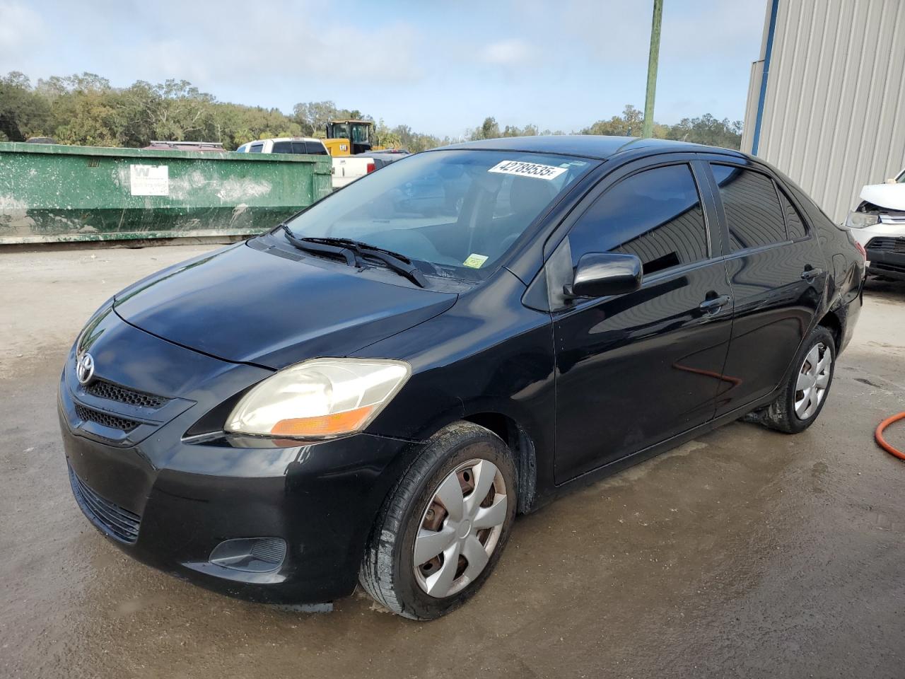 2008 Toyota Yaris VIN JTDBT923X84023303