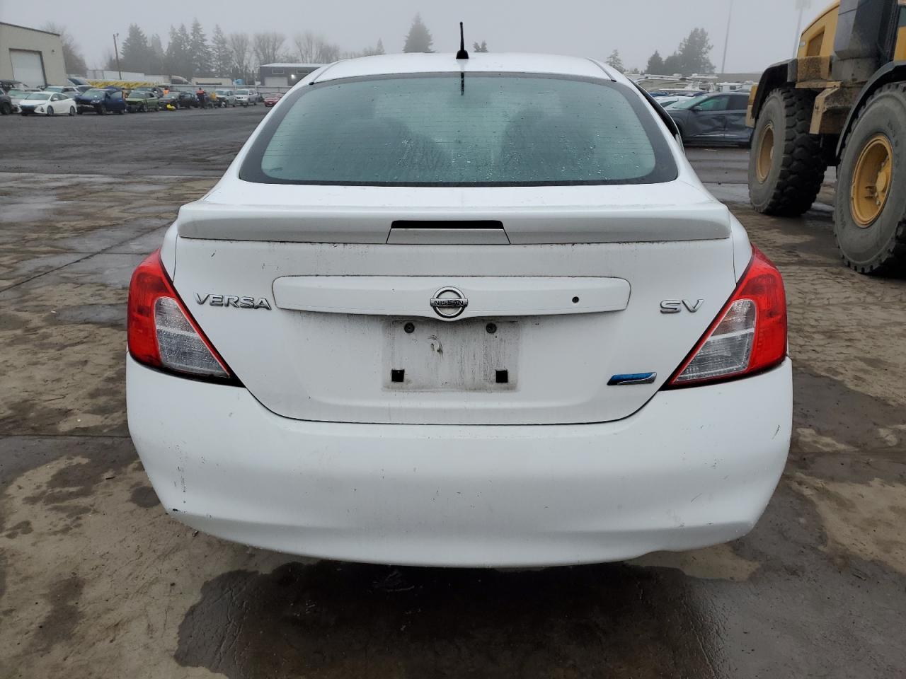 2014 Nissan Versa VIN 3N1CN7AP1EL805182 Copart auction photo, side damage thumbnail 6