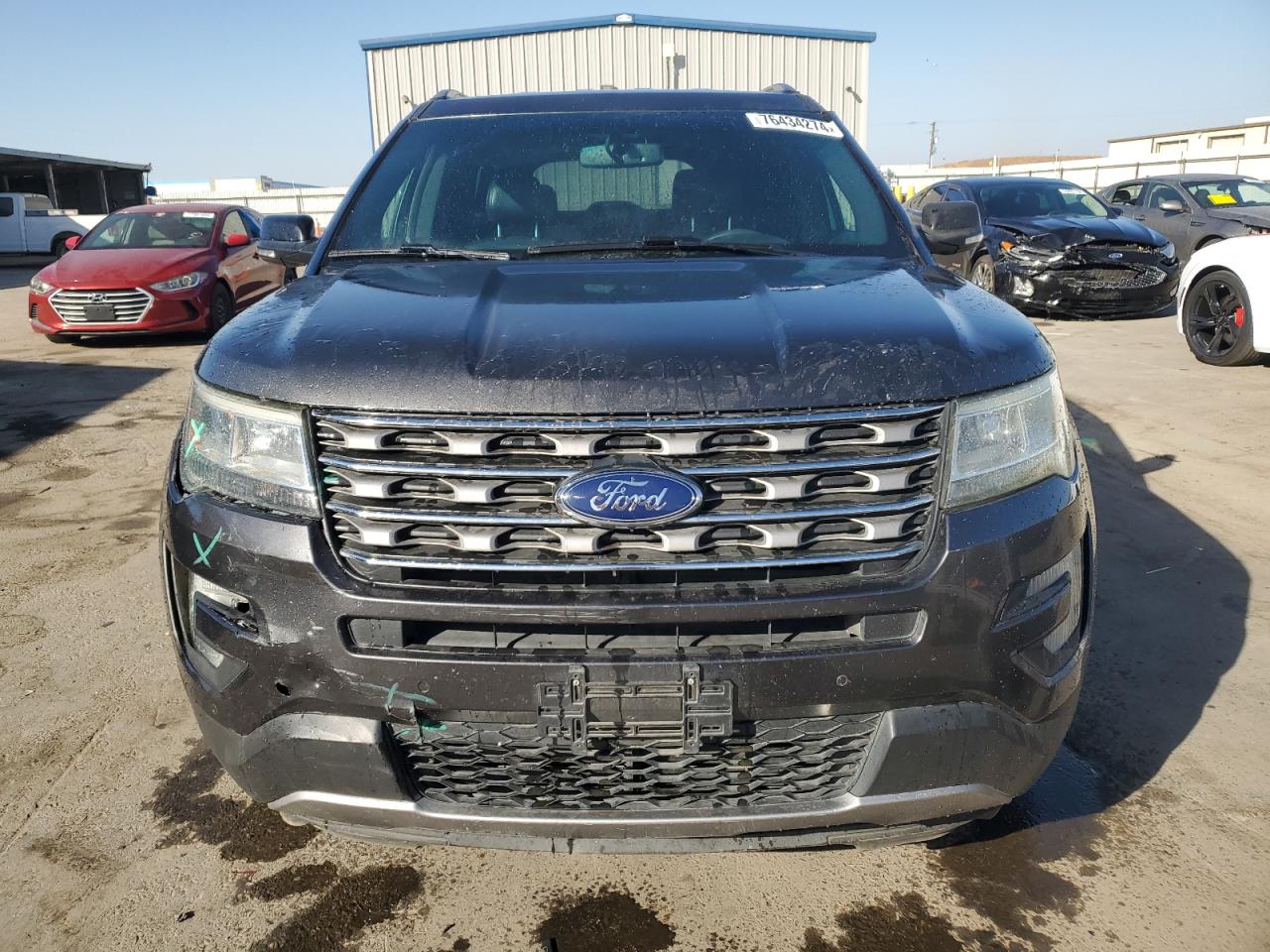 2016 Ford Explorer VIN 1FM5K7D86GGC47867 Copart auction photo, front end damage thumbnail 5