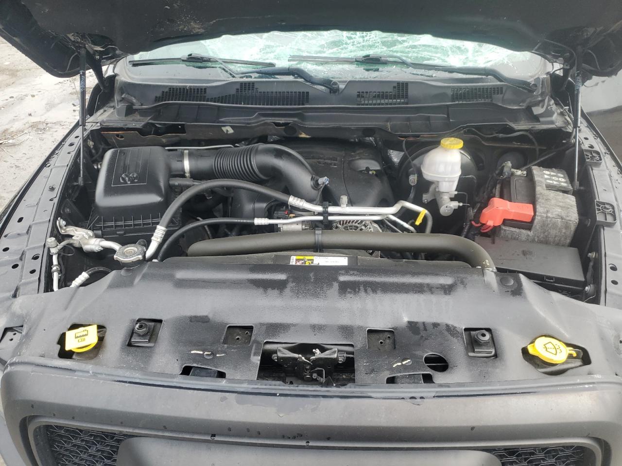 2019 RAM 1500 VIN 1C6RR7GT2KS703393 Copart auction photo, rollover damage thumbnail 11