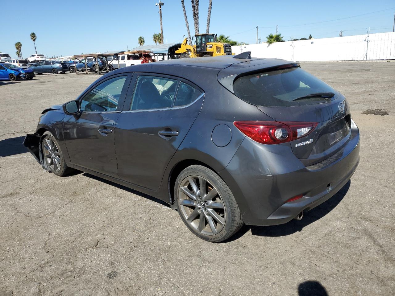 2018 Mazda 3 VIN 3MZBN1L37JM234315 Copart auction photo, front end / minor dent/scratches damage thumbnail 2