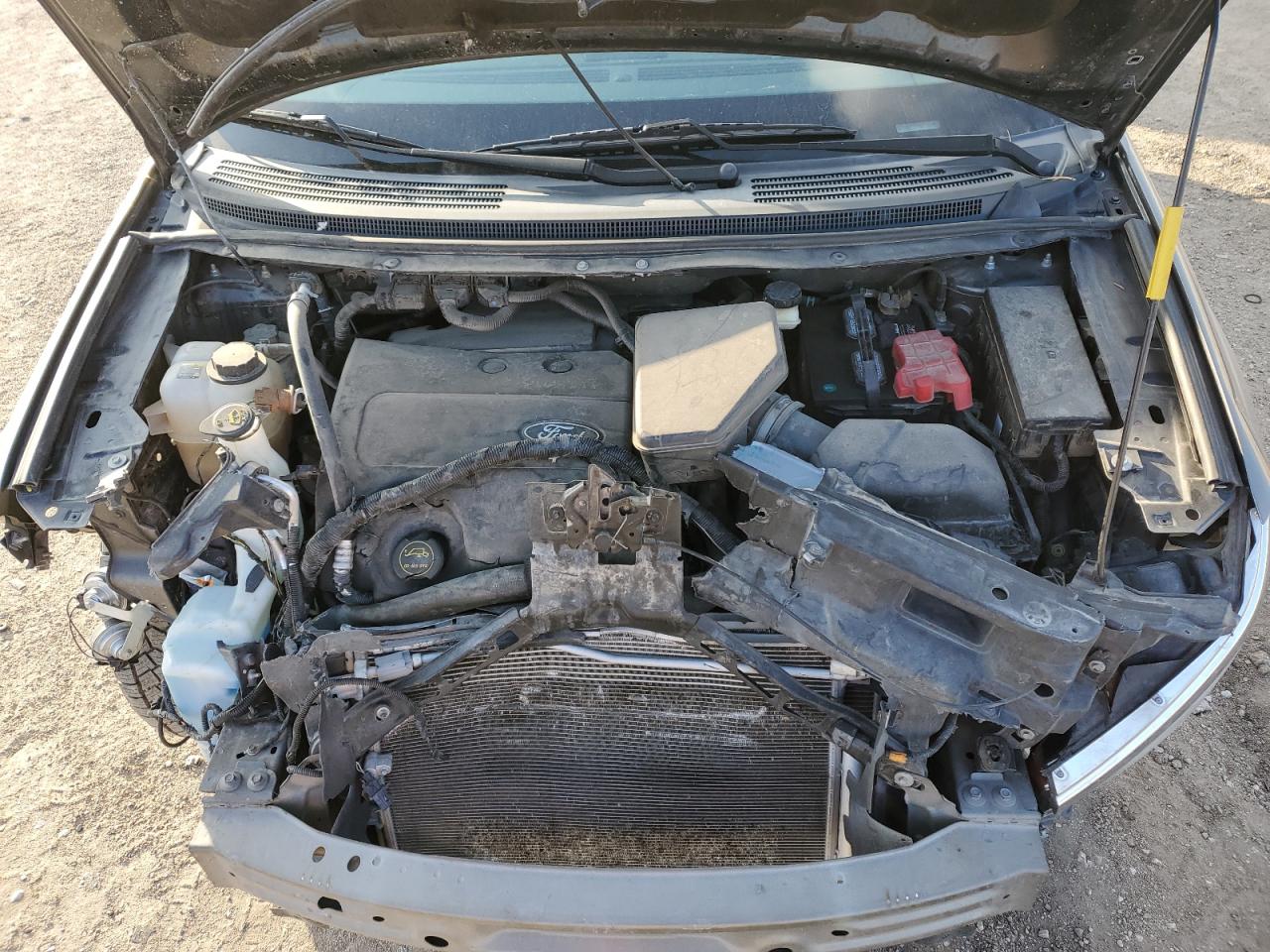 2014 Ford Edge VIN 2FMDK3KCXEBA51172 Copart auction photo, front end damage thumbnail 12