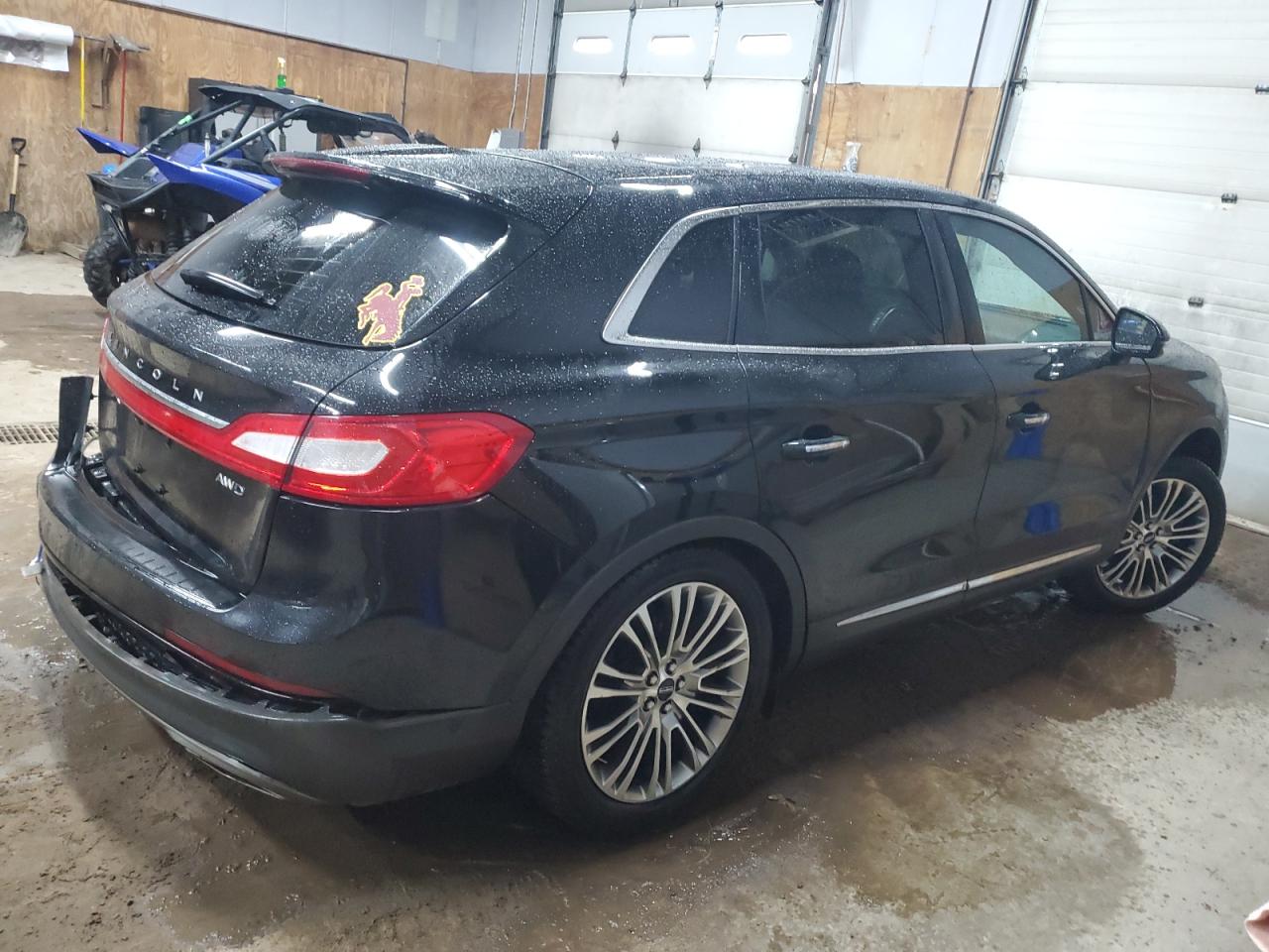 2016 Lincoln MKX VIN 2LMTJ8LR0GBL31978 Copart auction photo, all over / undercarriage damage thumbnail 3