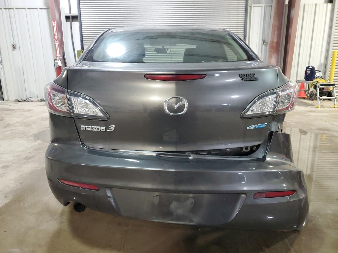 2012 Mazda 3 VIN JM1BL1V78C1686704 Copart auction photo, rear end / side damage thumbnail 6