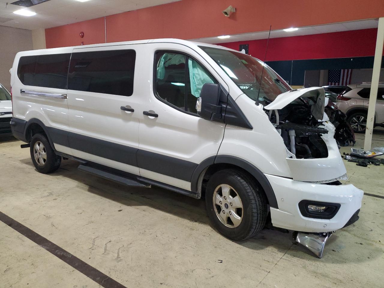 2020 Ford Transit VIN 1FBAX2Y89LKA75296 Copart auction photo, front end damage thumbnail 4