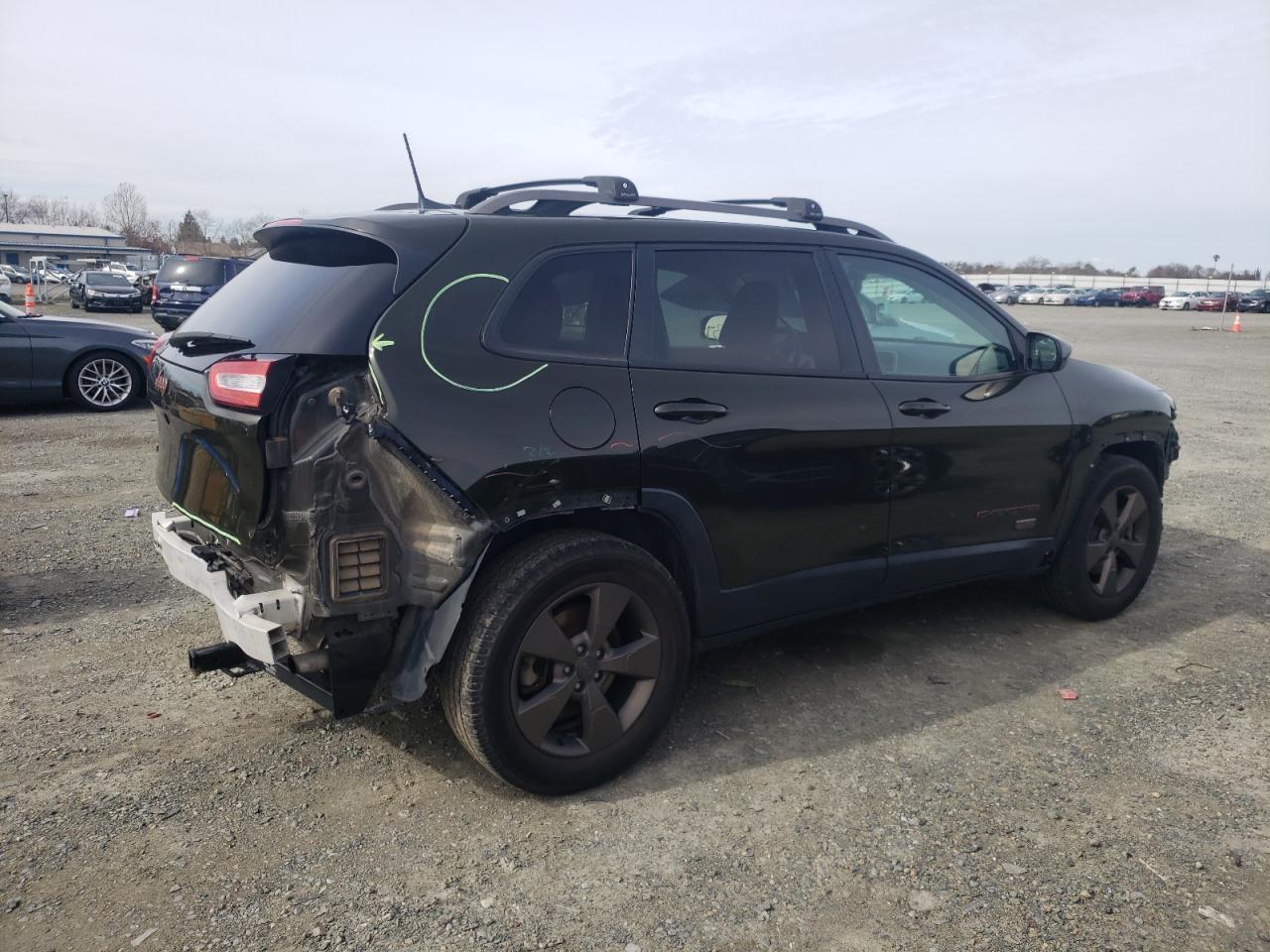 2017 Jeep Grand Cherokee VIN 1C4PJMCS6HW530000 Copart auction photo, front end / rear end damage thumbnail 3