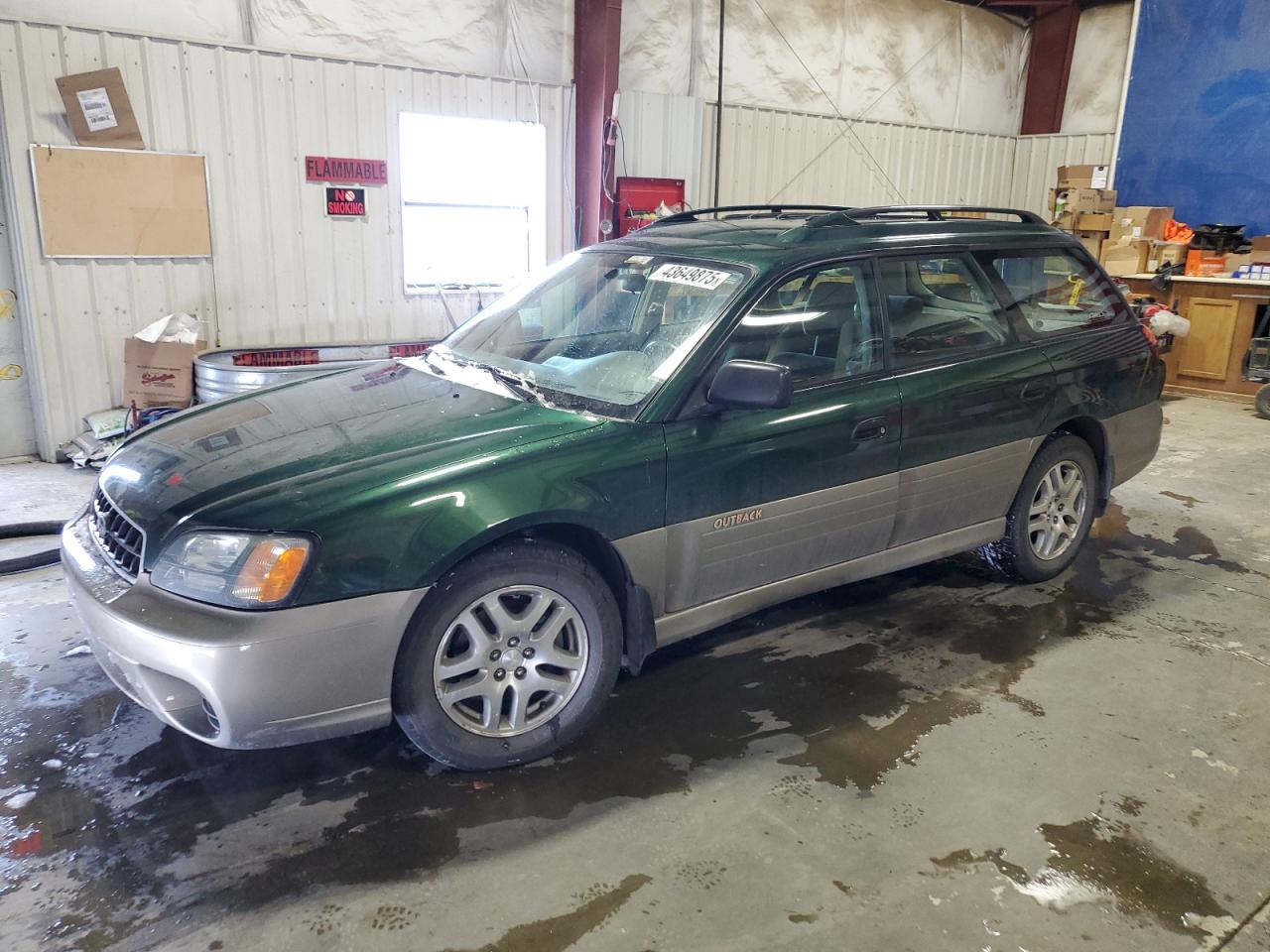 2003 Subaru Legacy VIN 4S3BH665437645253
