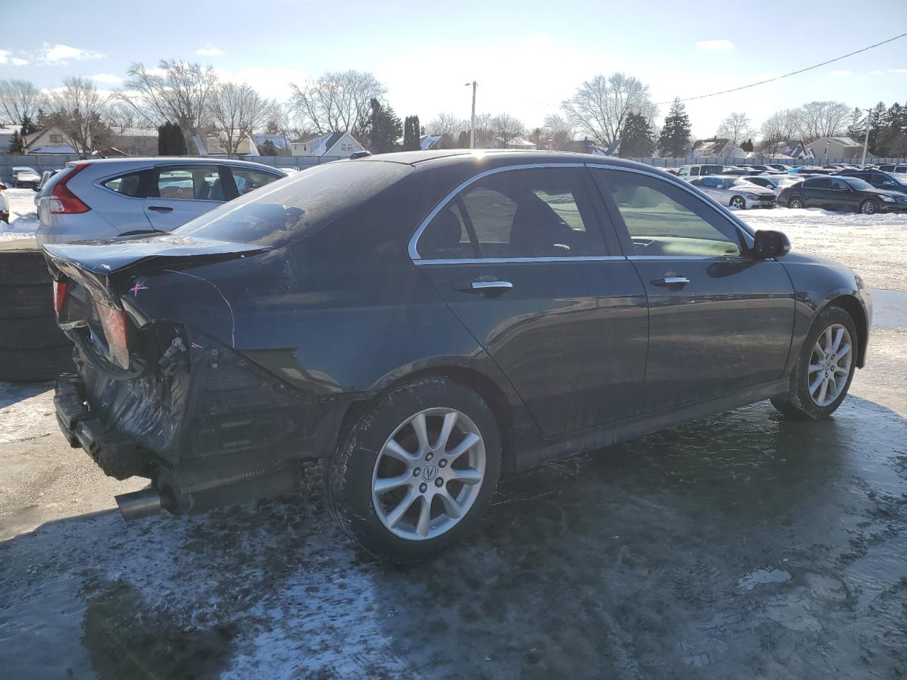 2008 Acura TSX VIN JH4CL96878C006912 Copart auction photo, rear end damage thumbnail 3