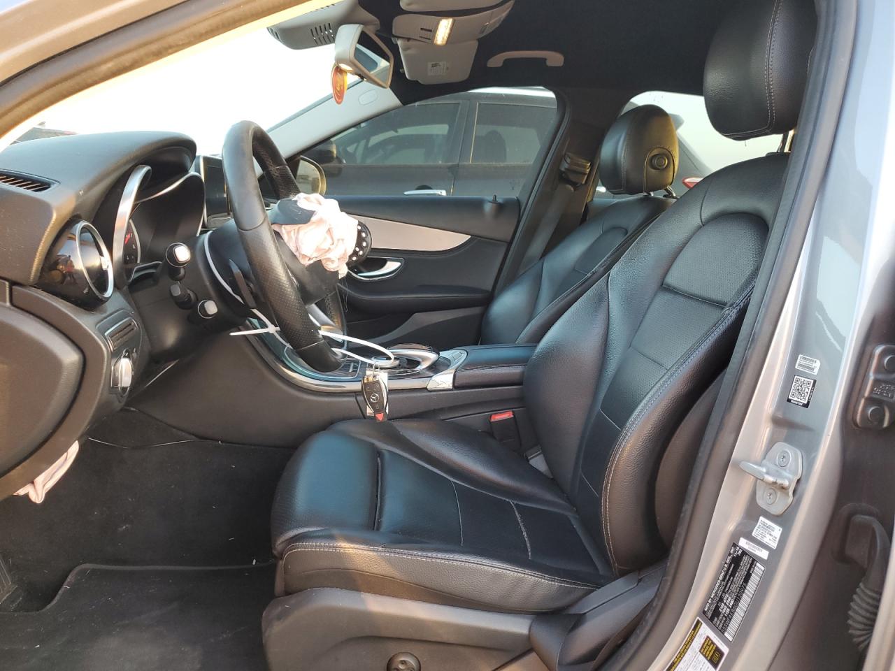 2016 Mercedes-Benz C-klasse VIN 55SWF4KB6GU120975 Copart auction photo, front end damage thumbnail 7