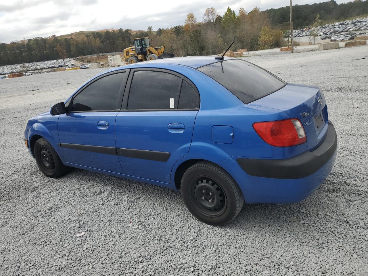 2009 KIA Rio VIN KNADE223196516154 Copart auction photo, front end damage thumbnail 2