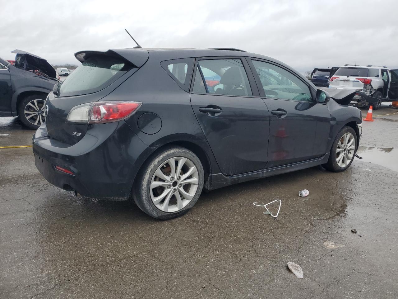 2010 Mazda 3 VIN JM1BL1H50A1336992 Copart auction photo, front end damage thumbnail 3