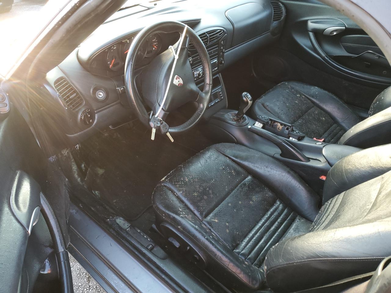 2001 Porsche Boxster VIN WP0CA29881U625366 Copart auction photo, water/flood damage thumbnail 8