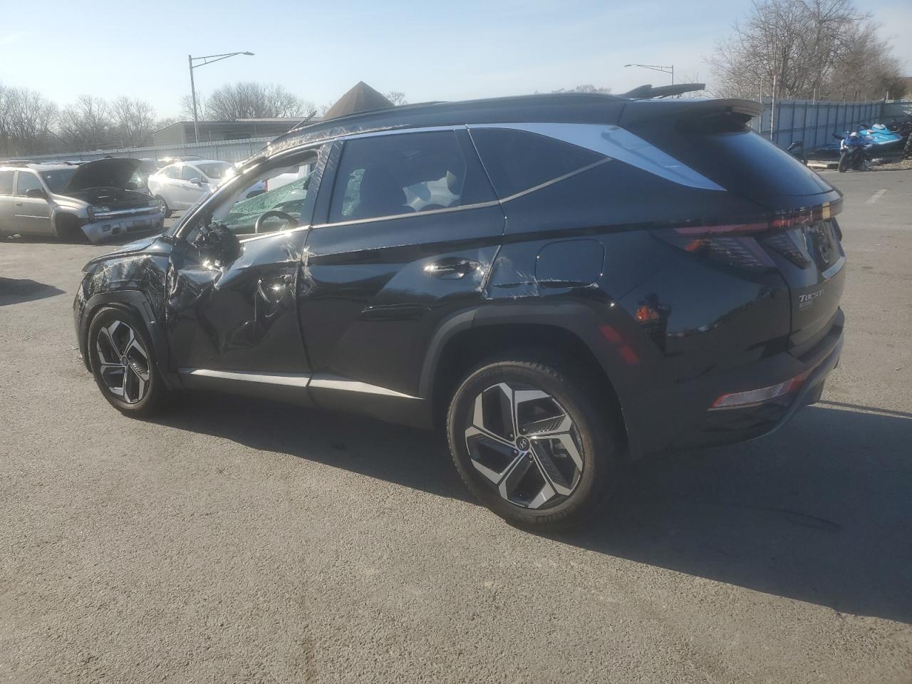 2024 Hyundai Tucson VIN 5NMJECDE5RH321400 Copart auction photo, rollover damage thumbnail 2