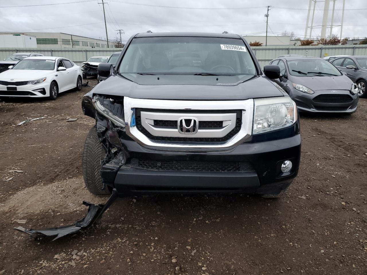 2010 Honda Pilot VIN 5FNYF4H8XAB036025 Copart auction photo, front end damage thumbnail 5