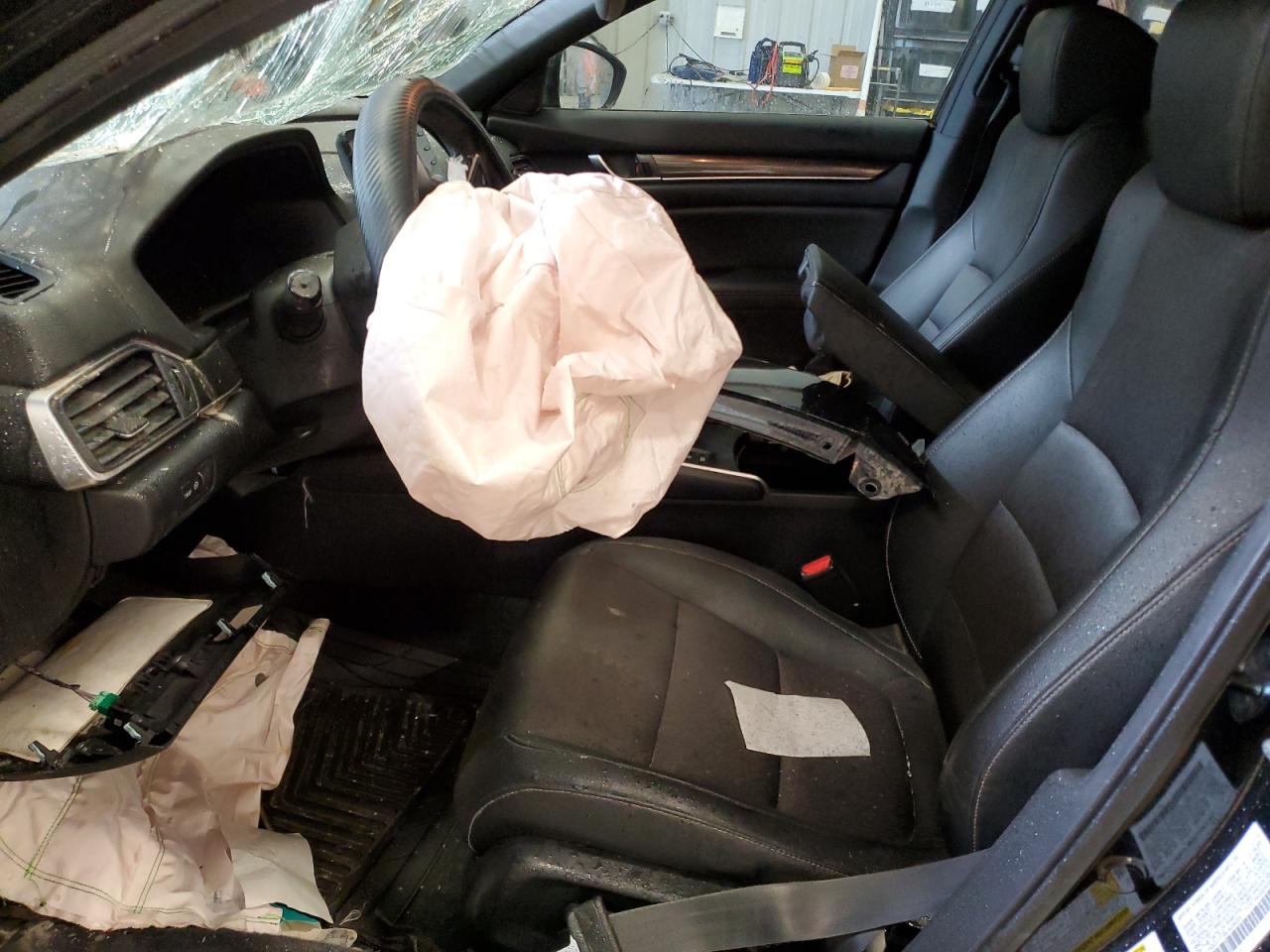 2020 Honda Accord VIN 1HGCV1F38LA038209 Copart auction photo, front end / side damage thumbnail 7