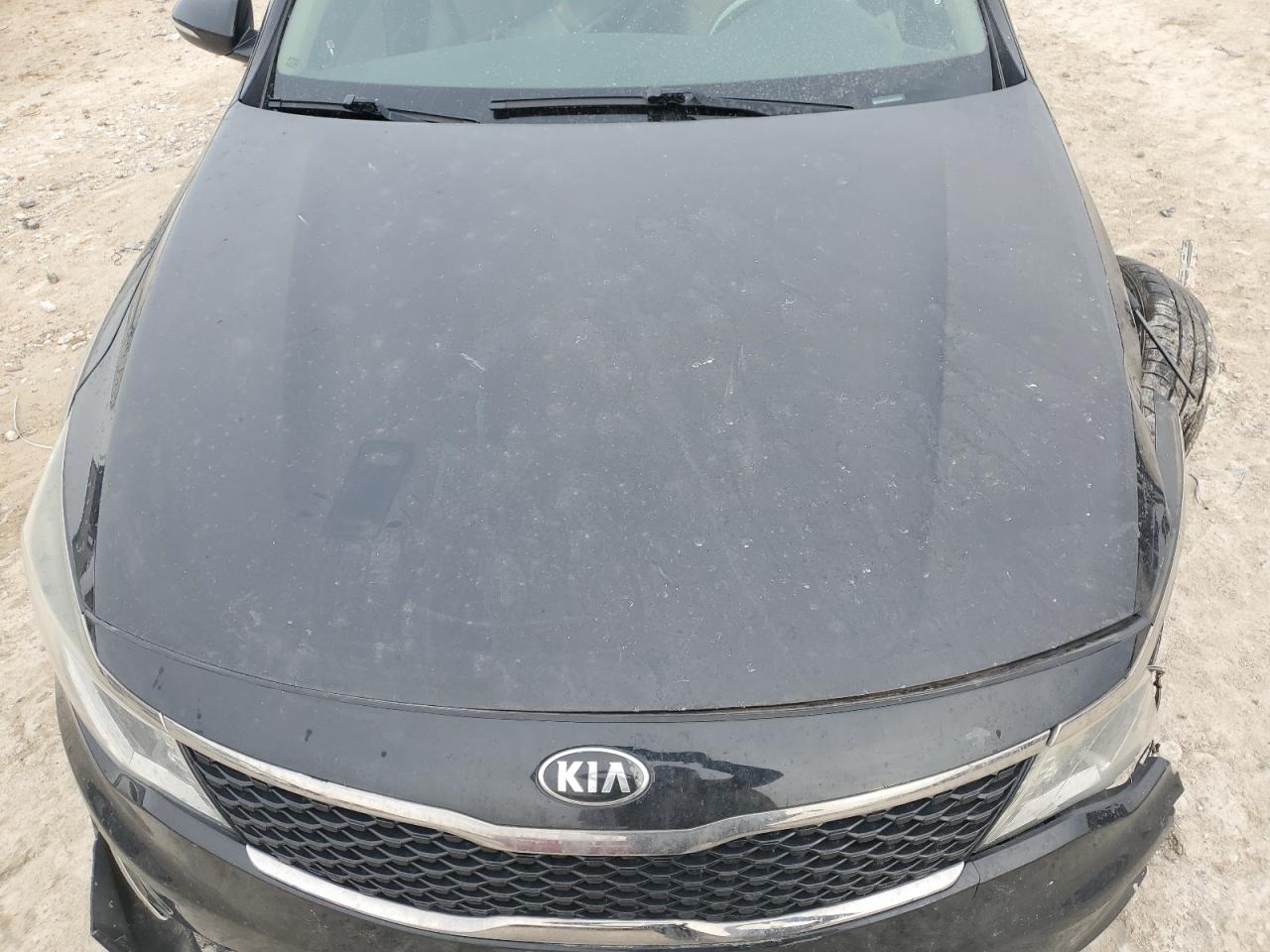 2016 KIA Optima VIN 5XXGT4L34GG054266 Copart auction photo, side / front end damage thumbnail 12