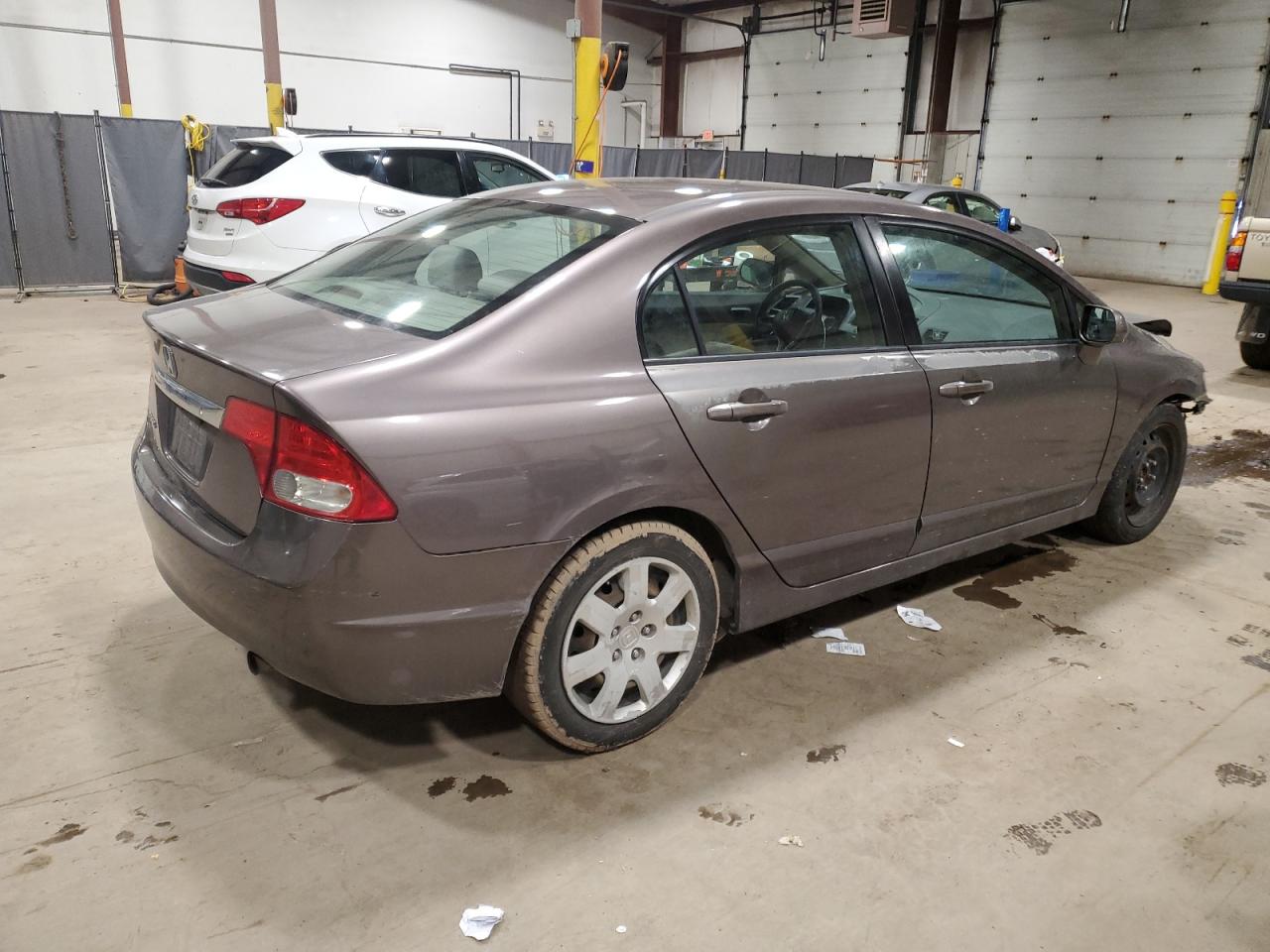 2010 Honda Civic VIN 2HGFA1F56AH546171 Copart auction photo, front end damage thumbnail 3
