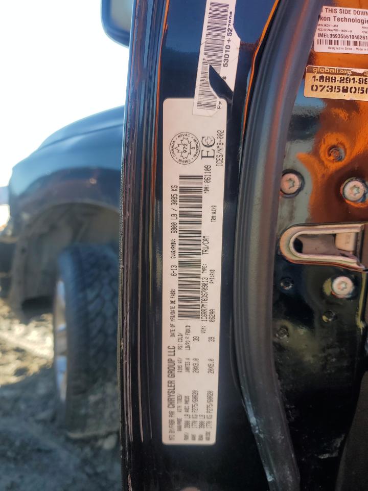 2013 RAM 1500 VIN 1C6RR7MT8DS709013 Copart auction photo, front end damage thumbnail 12