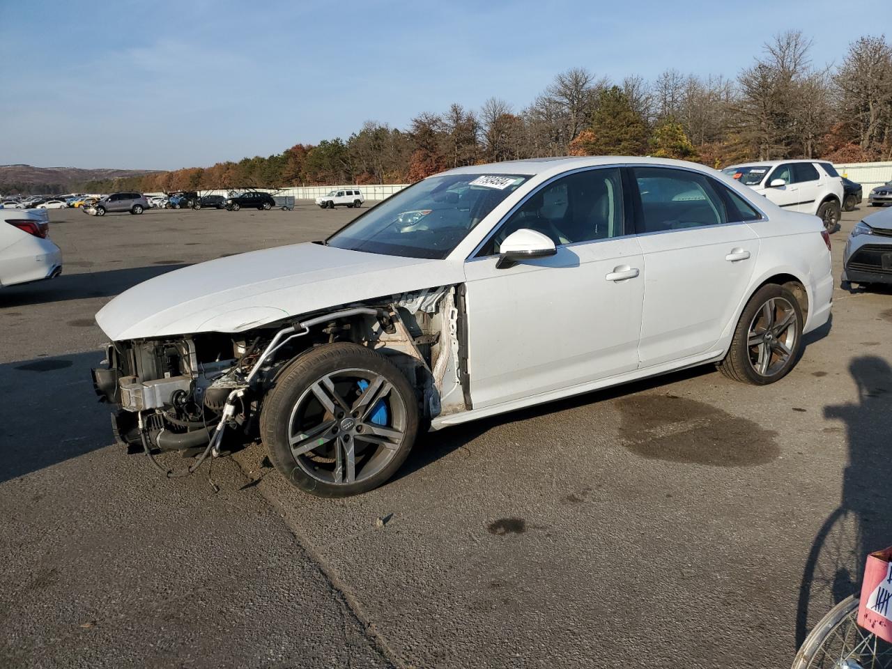 2018 Audi A4 VIN WAUENAF49JN000295