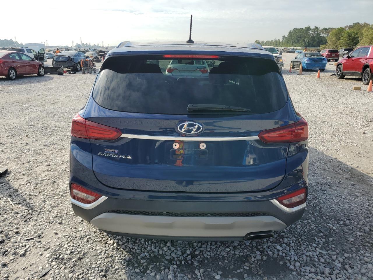 2019 Hyundai Santa Fe VIN 5NMS23ADXKH107470 Copart auction photo, front end damage thumbnail 6