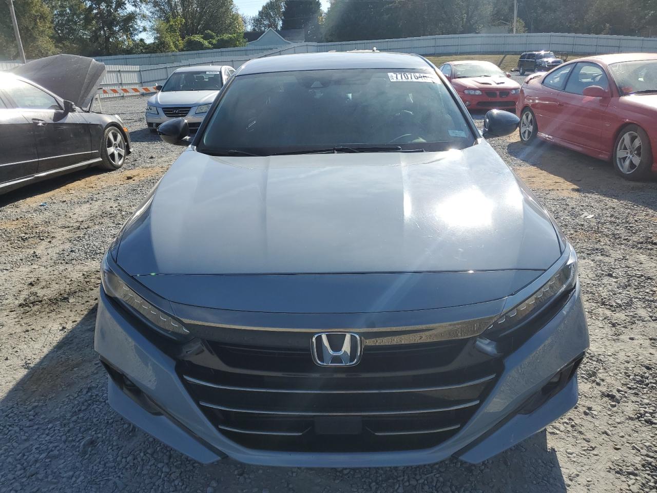 2021 Honda Accord VIN 1HGCV1F37MA044343 Copart auction photo, water/flood damage thumbnail 5
