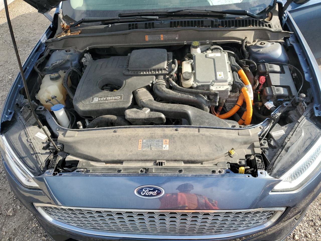 2019 Ford Fusion VIN 3FA6P0RU3KR260316 Copart auction photo, rear end / side damage thumbnail 11