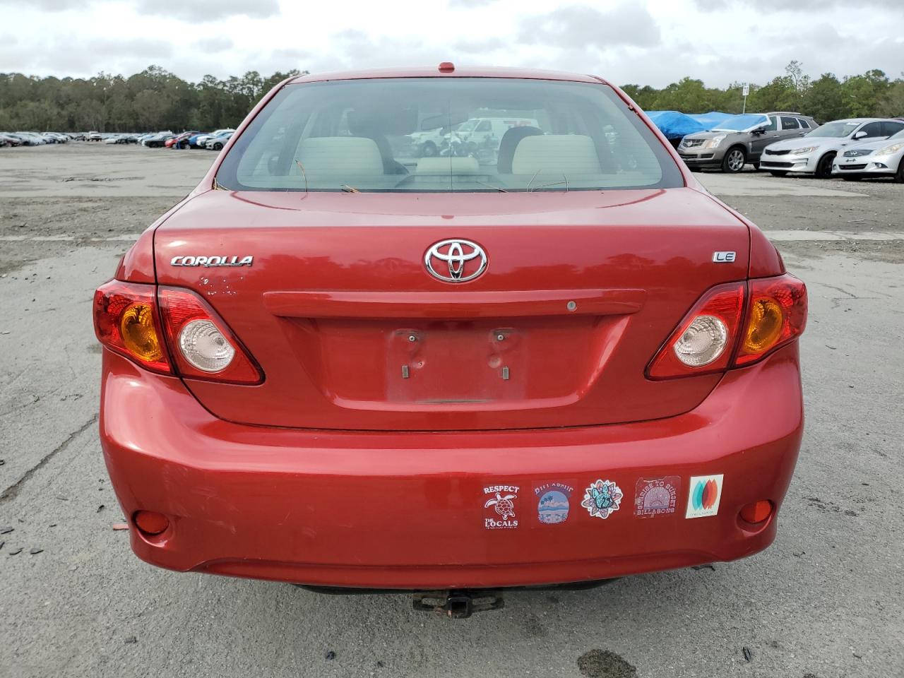 2010 Toyota Corolla VIN JTDBU4EE5AJ071344 Copart auction photo, front end / minor dent/scratches damage thumbnail 6