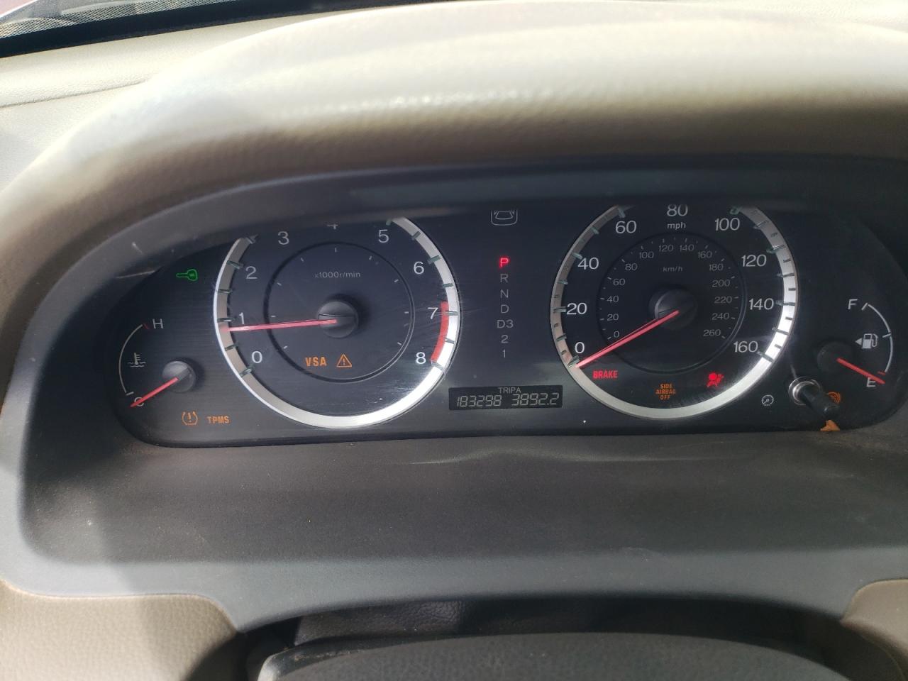 2010 Honda Accord VIN 1HGCP2F3XAA065554 Copart auction photo, front end damage thumbnail 9