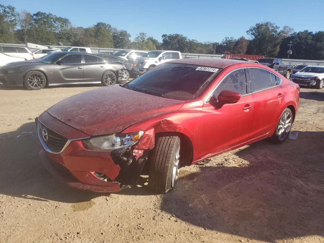 2017 Mazda 6 VIN JM1GL1V56H1147543