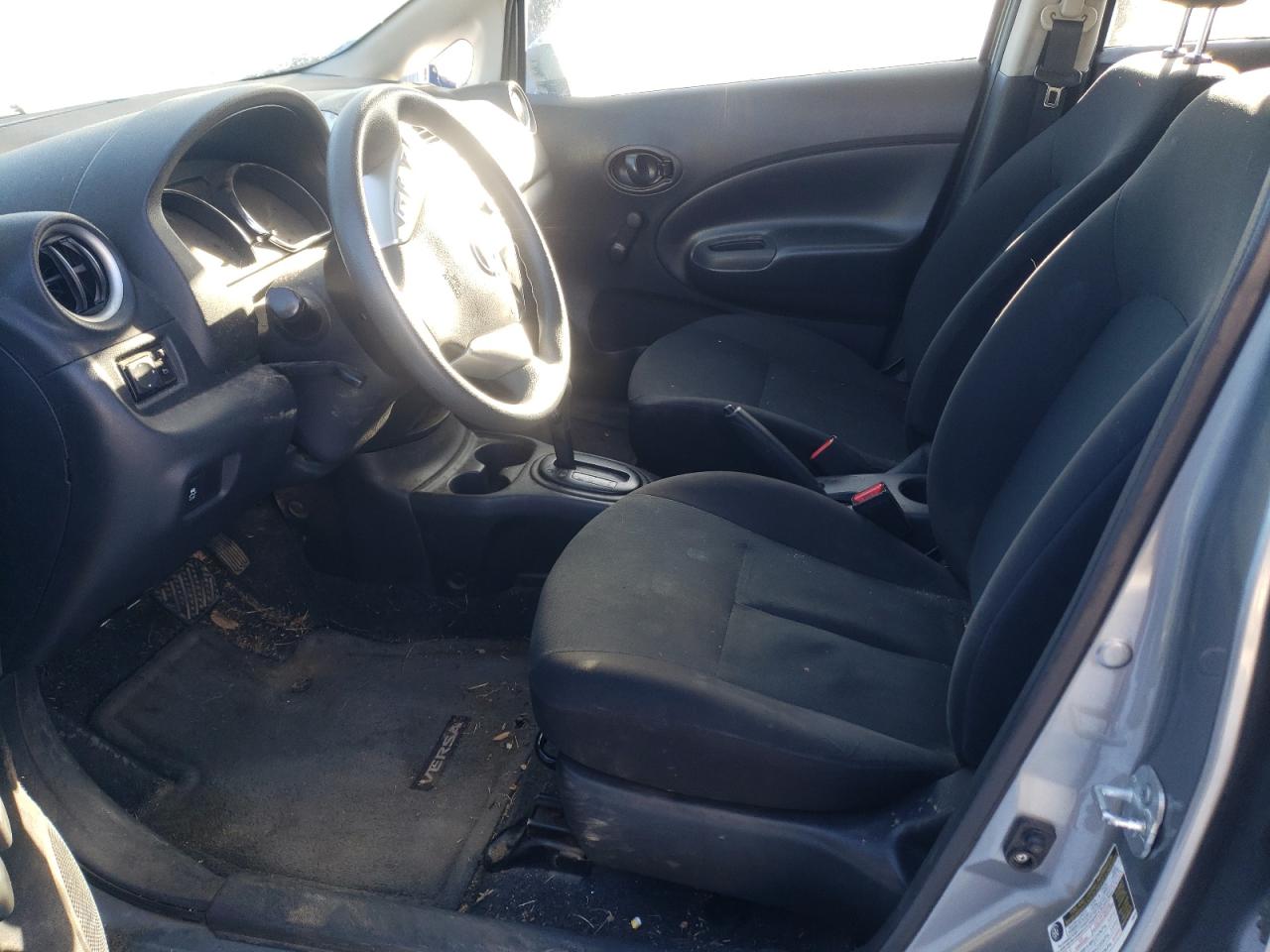 2015 Nissan Versa VIN 3N1CE2CP4FL370546 Copart auction photo, front end / rear end damage thumbnail 7