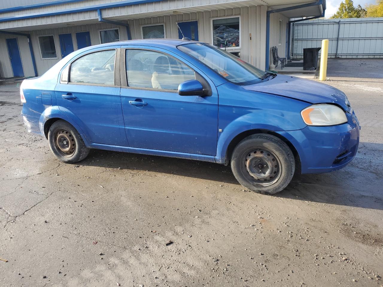 2009 Chevrolet Aveo VIN KL1TD56E99B602387 Copart auction photo, all over damage thumbnail 4