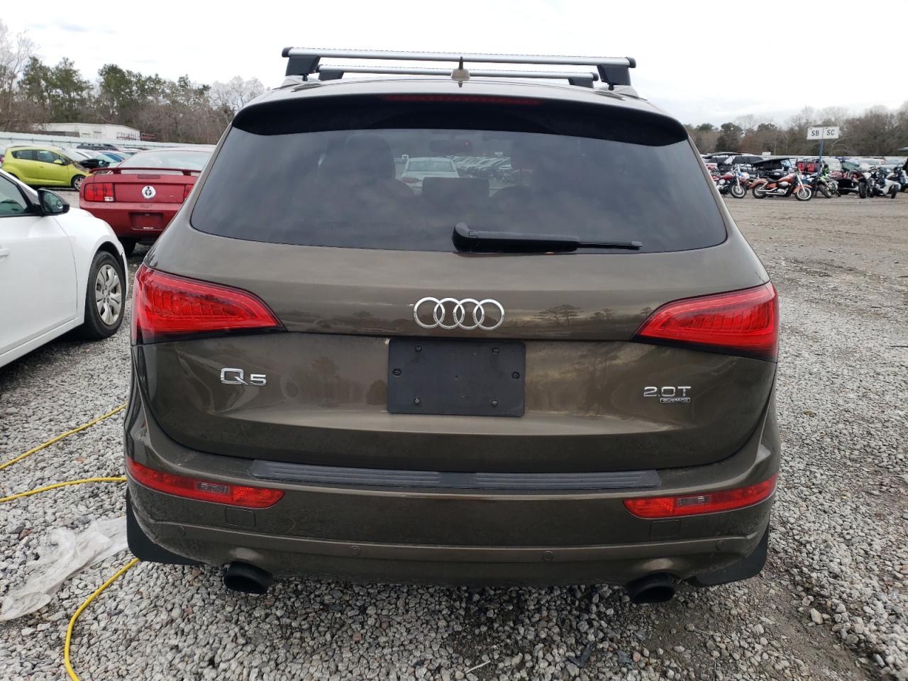 2014 Audi Q5 VIN WA1LFAFP6EA016673 Copart auction photo, mechanical / minor dent/scratches damage thumbnail 6