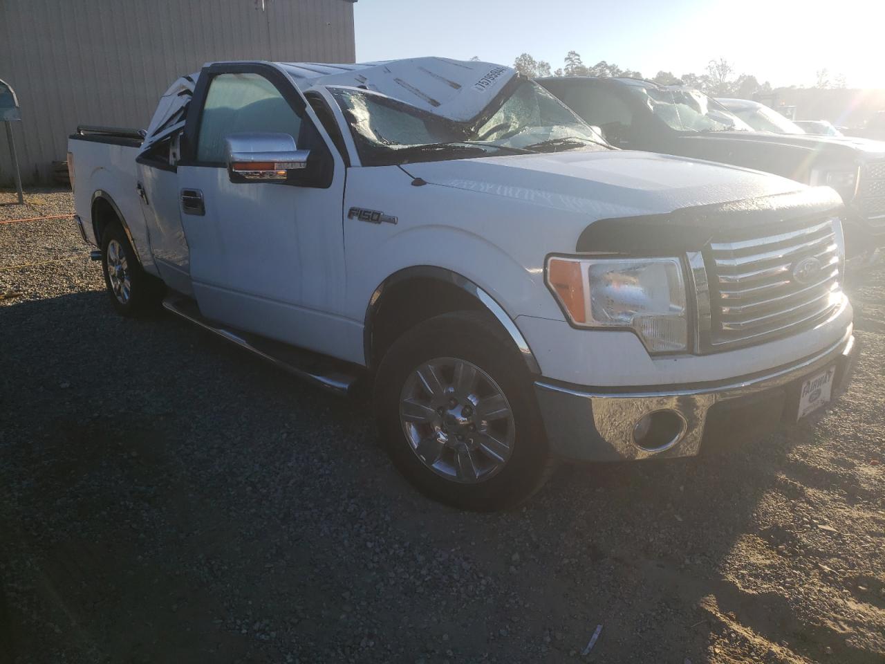 2010 Ford F-150 VIN 1FTEW1C87AFB68339 Copart auction photo, top/roof damage thumbnail 3