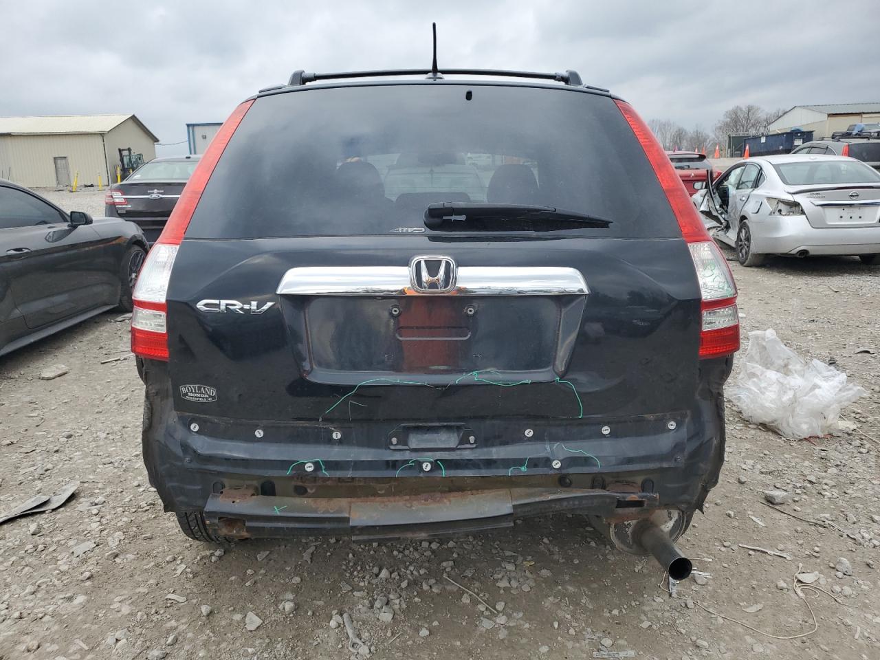2009 Honda CR-V VIN 5J6RE487X9L006511 Copart auction photo, rear end damage thumbnail 6