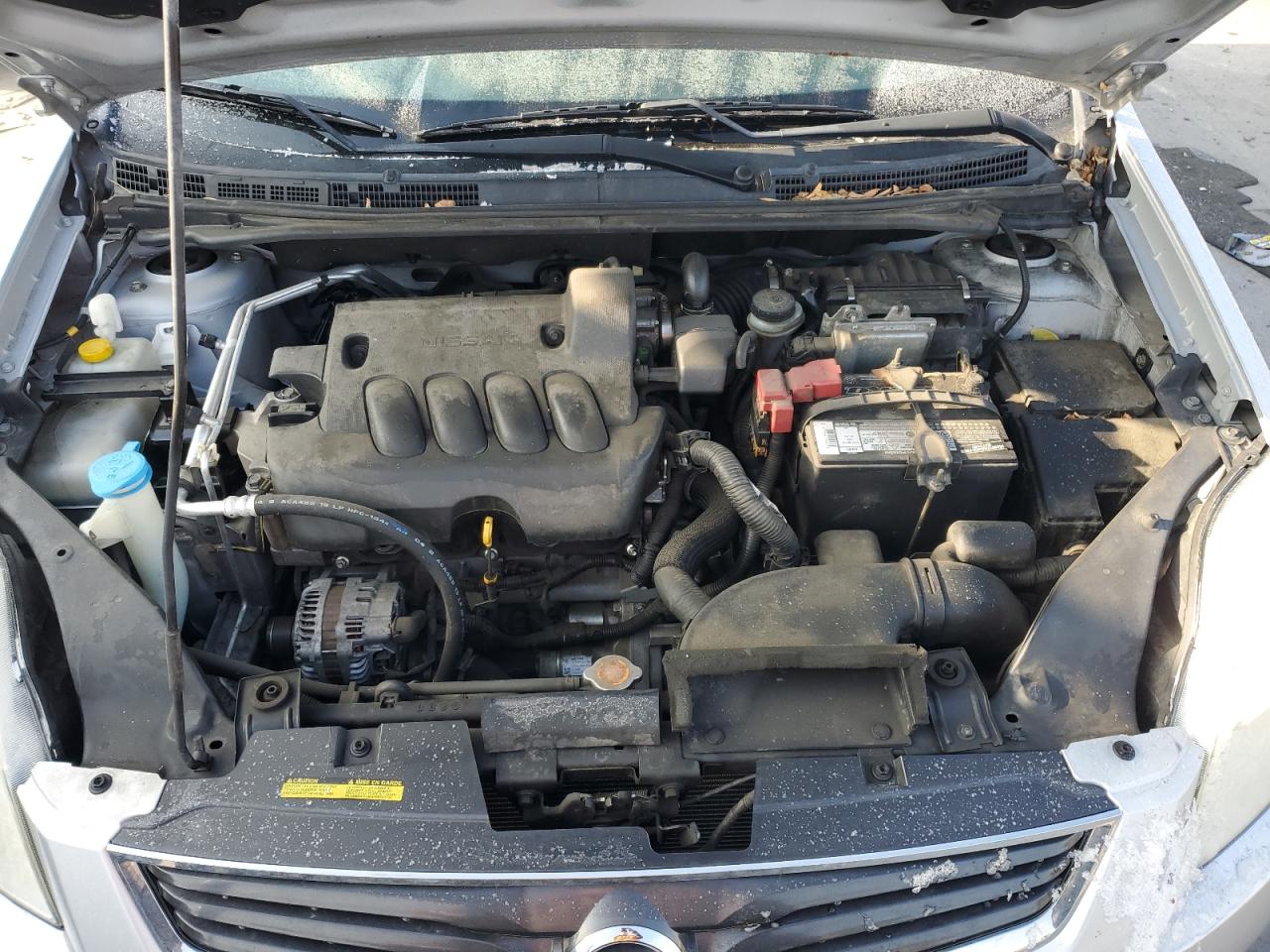 2012 Nissan Sentra VIN 3N1AB6AP1CL657851 Copart auction photo, side / front end damage thumbnail 12