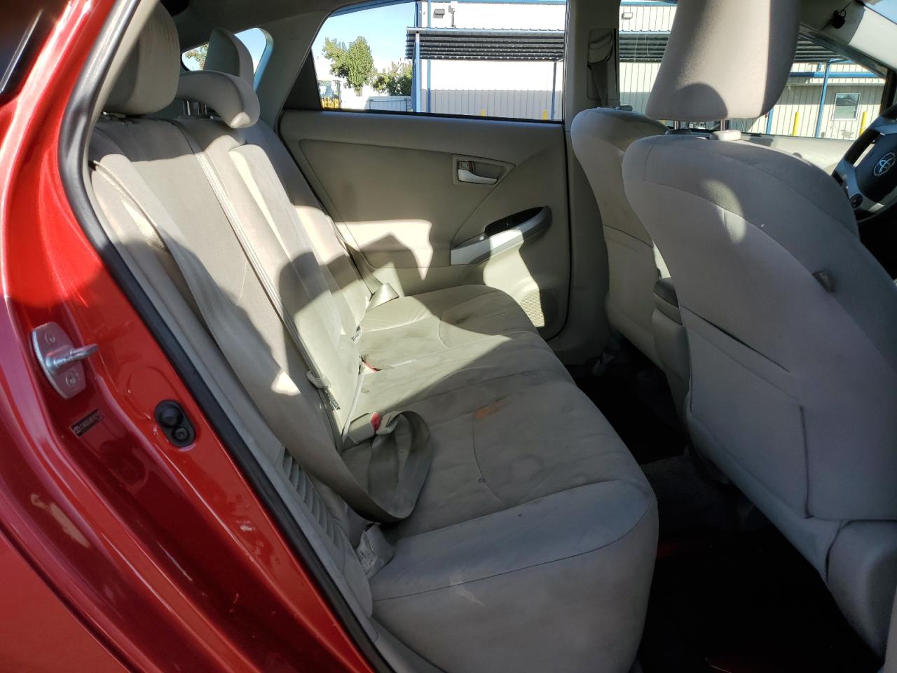 2011 Toyota Prius VIN JTDKN3DU4B1427932 Copart auction photo, front end / side damage thumbnail 10