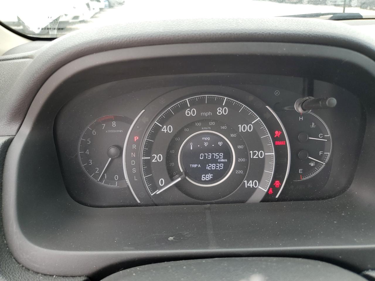2015 Honda CR-V VIN 5J6RM4H7XFL101519 Copart auction photo, front end damage thumbnail 9